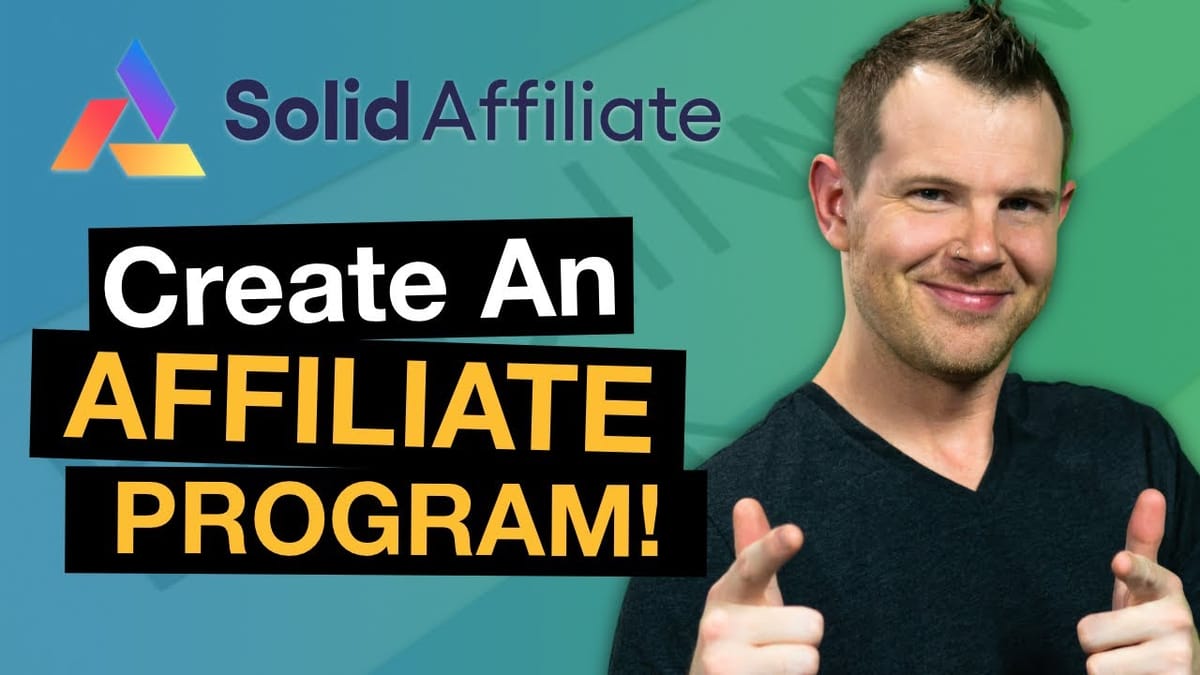 Solid Affiliate - Start Your Own Affiliate Marketing Program