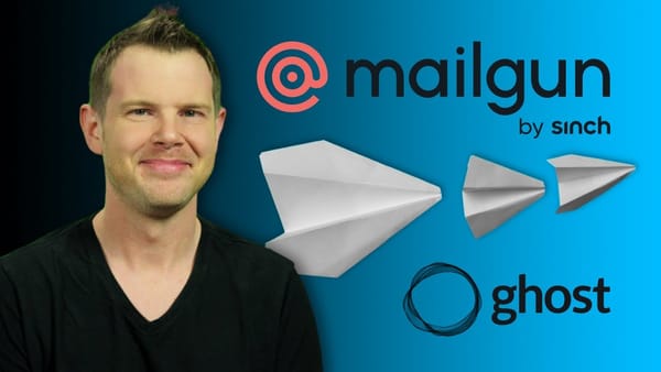 Ghost CMS: Configure to send emails with Mailgun